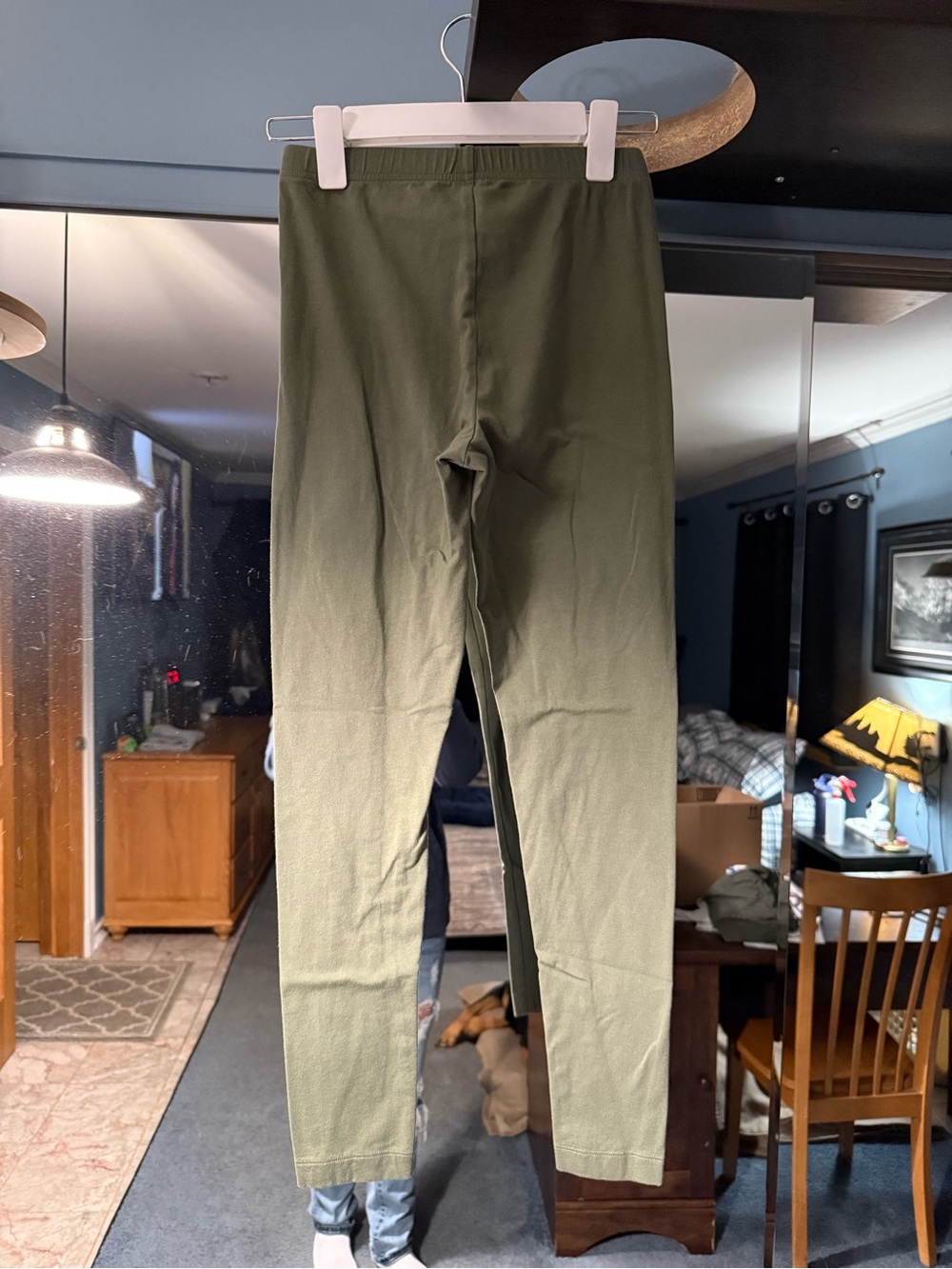 Old Navy Sage Green Leggings- Casual Comfort